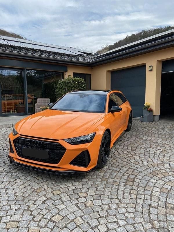 Gebraucht Audi RS6 Advanced 600 PS (441 kW) 2020 Orange Kombi