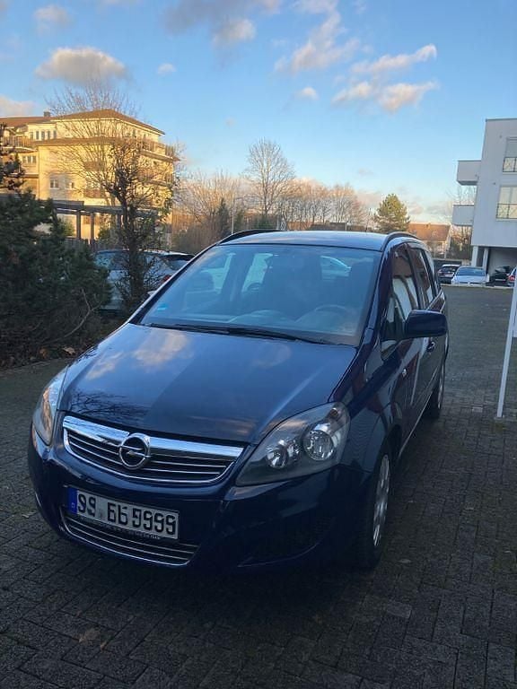 Blau Gebraucht 2013 Opel Zafira Family Van / Kleinbus | 5.000 € (Superpreis) - Bild 1/4