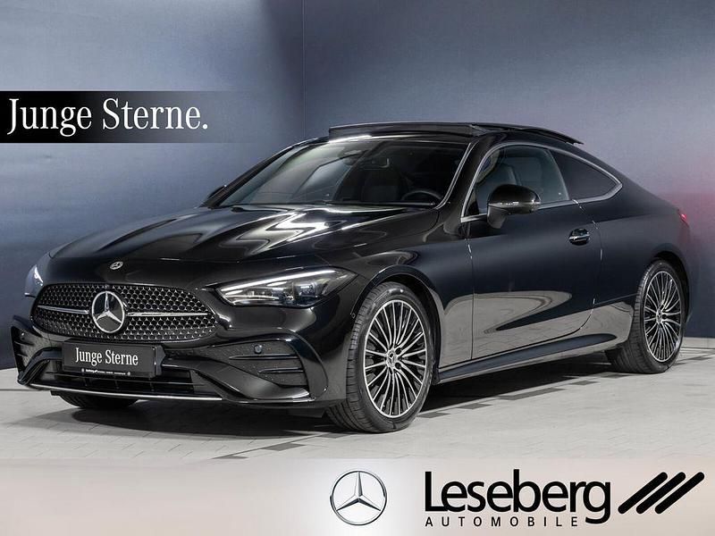 Schwarz Gebraucht 2024 Mercedes CLE200 AMG Coupé | 51.480 € (Fairer Preis) - Bild 1/4