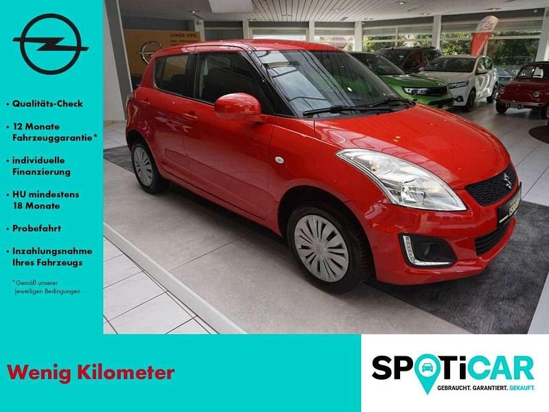 Rot Gebraucht 2014 Suzuki Swift Club Kleinwagen | 8.990 € (Fairer Preis) - Bild 1/4