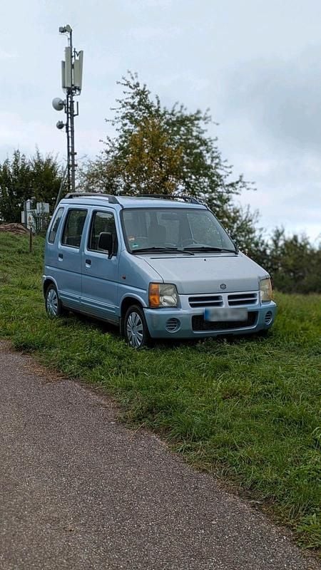 Gebraucht Suzuki Wagon R+ 65 PS (47 kW) 1998 Blau Van