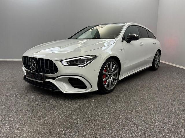 Silber Gebraucht 2021 Mercedes CLA45 AMG Shooting Brake AMG Kombi | 42.399 € (Guter Preis) - Bild 1/4