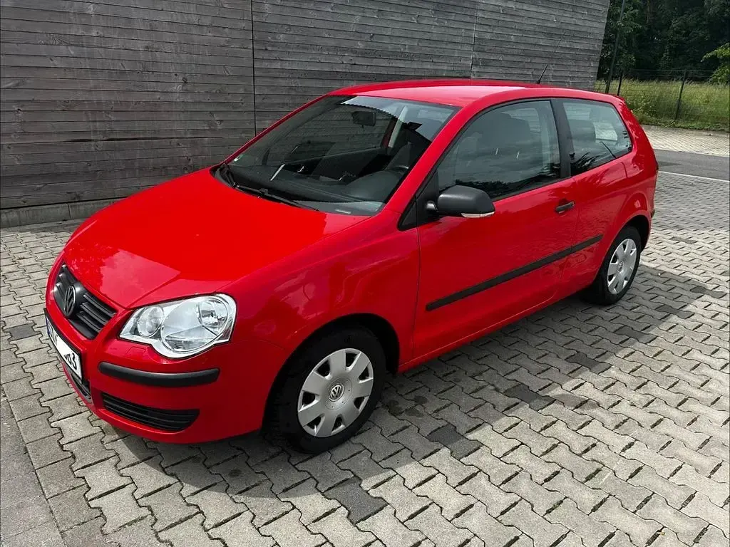 Gebraucht VW Polo Trendline 64 PS (47 kW) 2005 Rot Kleinwagen