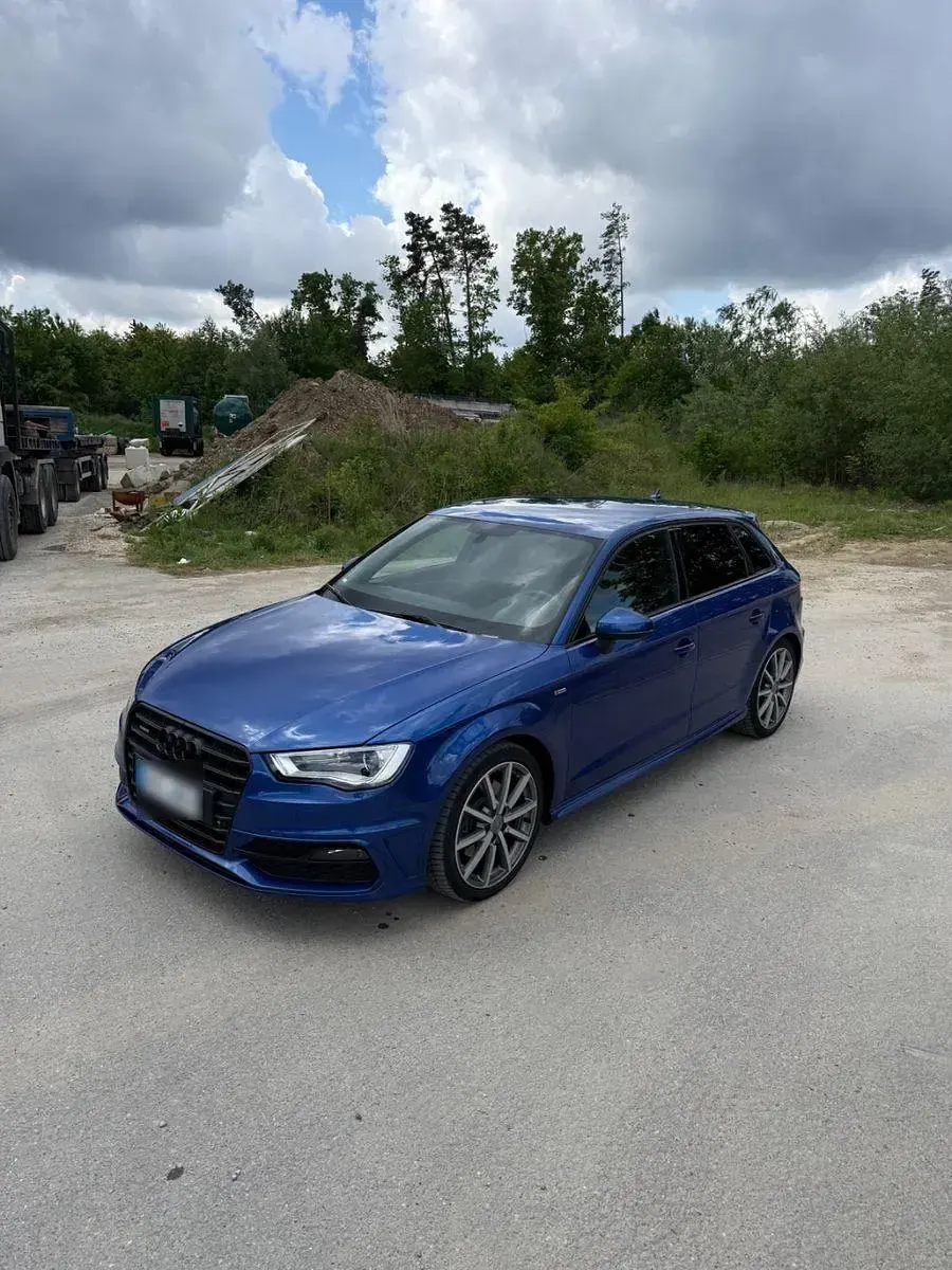 Gebraucht Audi A3 S-Line 184 PS (135 kW) 2016 Blau Limousine