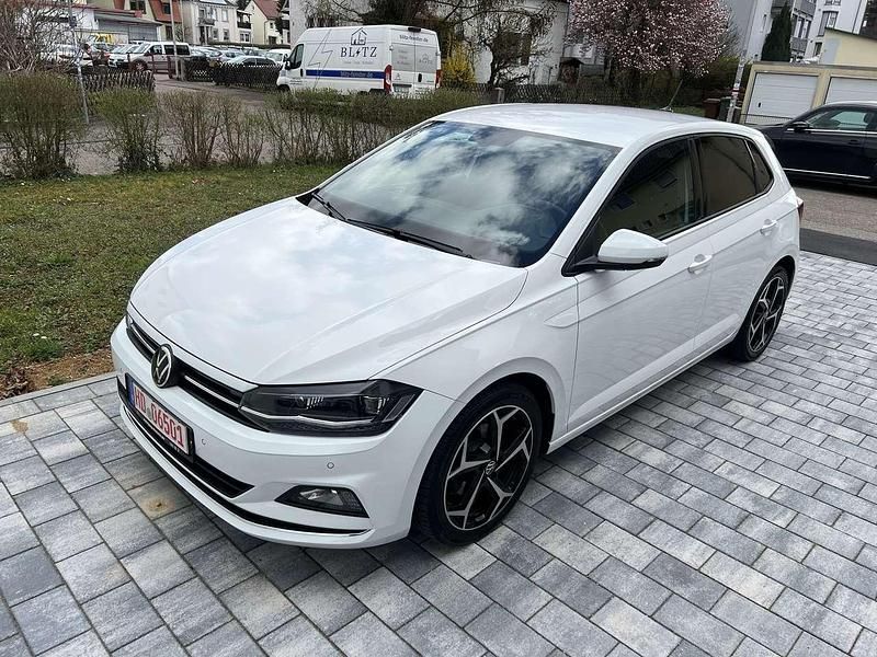 Pure white Gebraucht 2020 VW Polo Highline Kleinwagen | 13.900 € (Fairer Preis) - Bild 1/4
