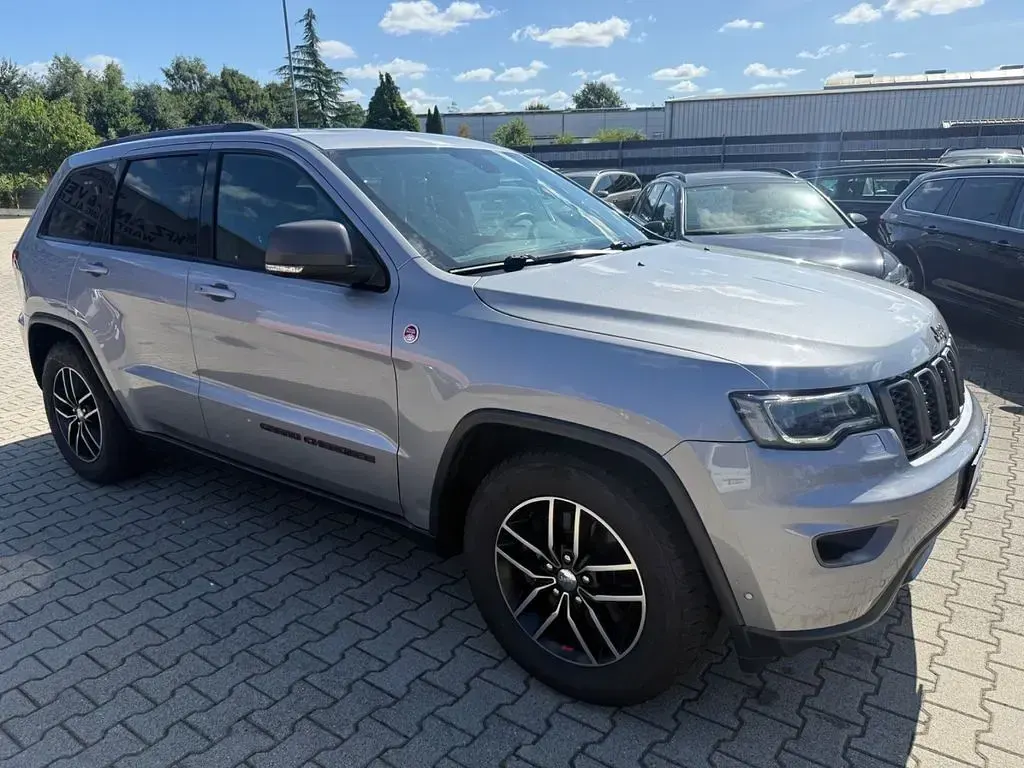 Gebraucht Jeep Grand Cherokee Trailhawk 250 PS (183 kW) 2017 Silber SUV