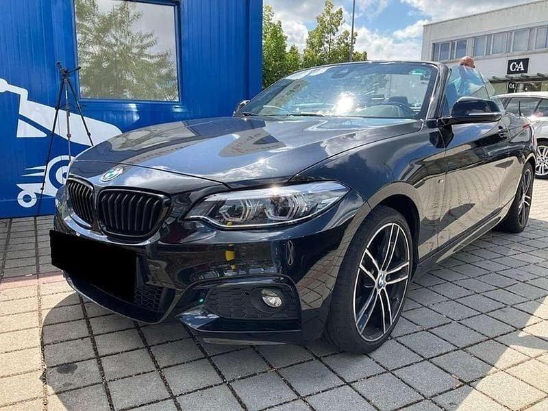 Schwarz Gebraucht 2021 BMW 230 M Sport Cabrio | 24.499 € (Guter Preis) - Bild 1/4