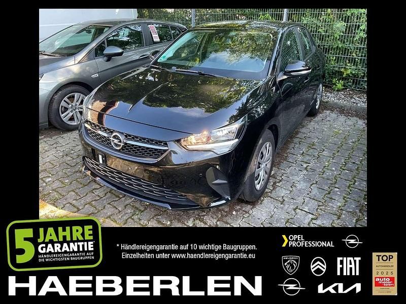 Karbon schwarz Gebraucht 2022 Opel Corsa Edition Kleinwagen | 12.350 € (Guter Preis) - Bild 1/4