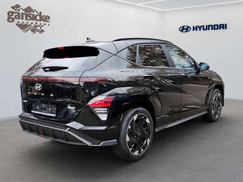 Gebraucht Hyundai Kona N Line 160 kW (218 PS) 2024 Schwarz SUV