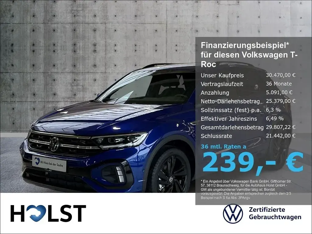 Gebraucht VW T-Roc R-line 116 PS (85 kW) 2025 SUV