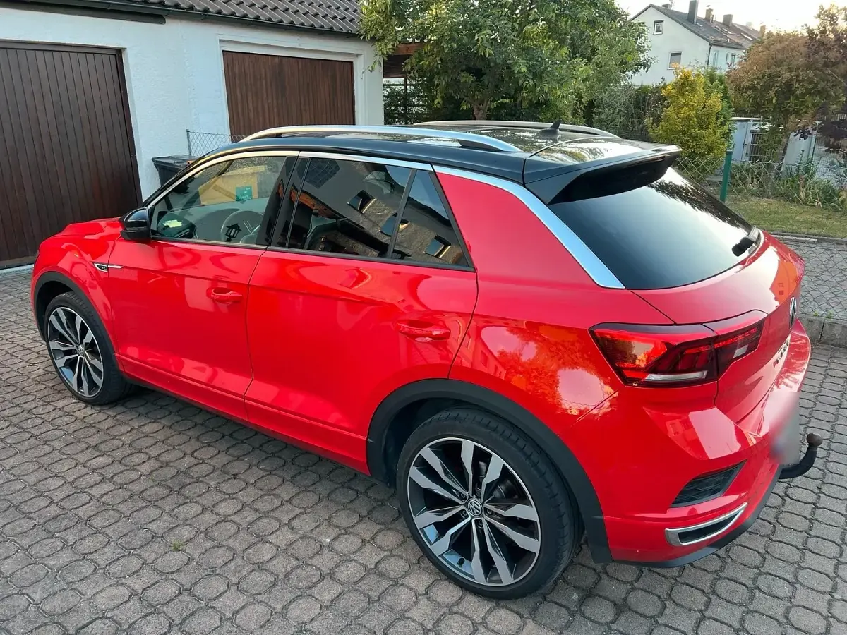 Gebraucht VW T-Roc R-line 150 PS (110 kW) 2019 Rot SUV