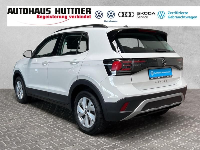 Gebraucht VW T-Cross Life 95 PS (69 kW) 2024 Weiß SUV