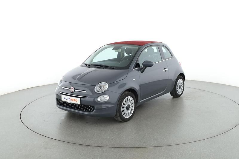 Grau Gebraucht 2018 Fiat 500C Lounge Cabrio | 11.300 € (Teuer) - Bild 1/3