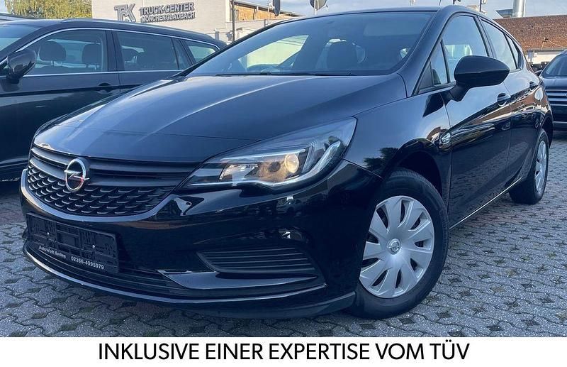 Schwarz Gebraucht 2016 Opel Astra Kleinwagen | 6.898 € (Fairer Preis) - Bild 1/4