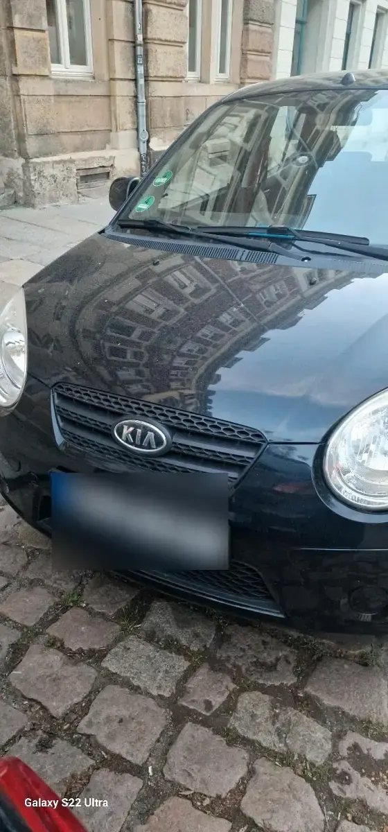 Gebraucht Kia Picanto 60 PS (44 kW) 2010 Schwarz Kleinwagen