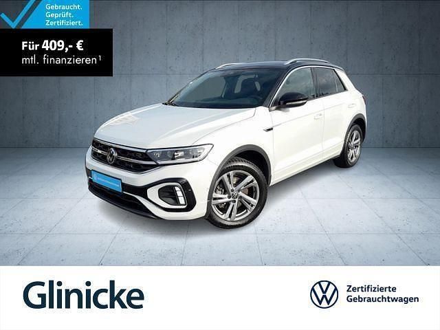 Weiss Gebraucht 2024 VW T-Roc R-line SUV | 30.945 € (Fairer Preis) - Bild 1/3