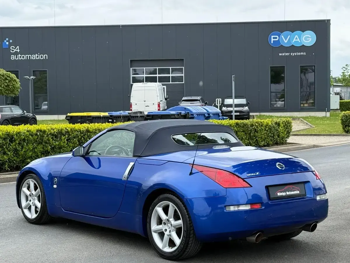 Gebraucht Nissan 350Z Pack 280 PS (205 kW) 2005 Blau Cabrio