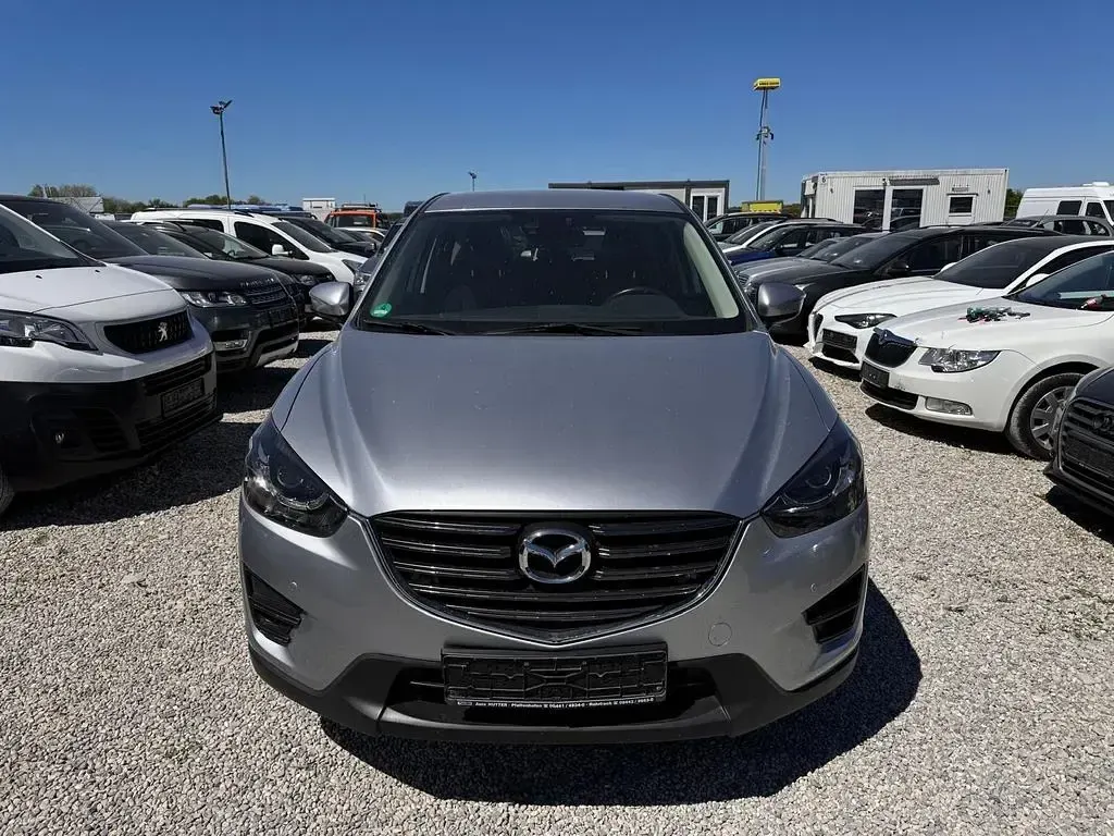 Second-hand Mazda CX-5 Exclusive-Line 150 CP (110 kW) 2015 Argintiu SUV