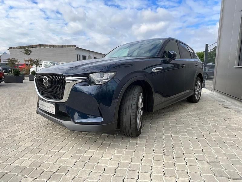 Blau Gebraucht 2024 Mazda CX-60 Exclusive-Line SUV | 42.450 € (Fairer Preis) - Bild 1/4