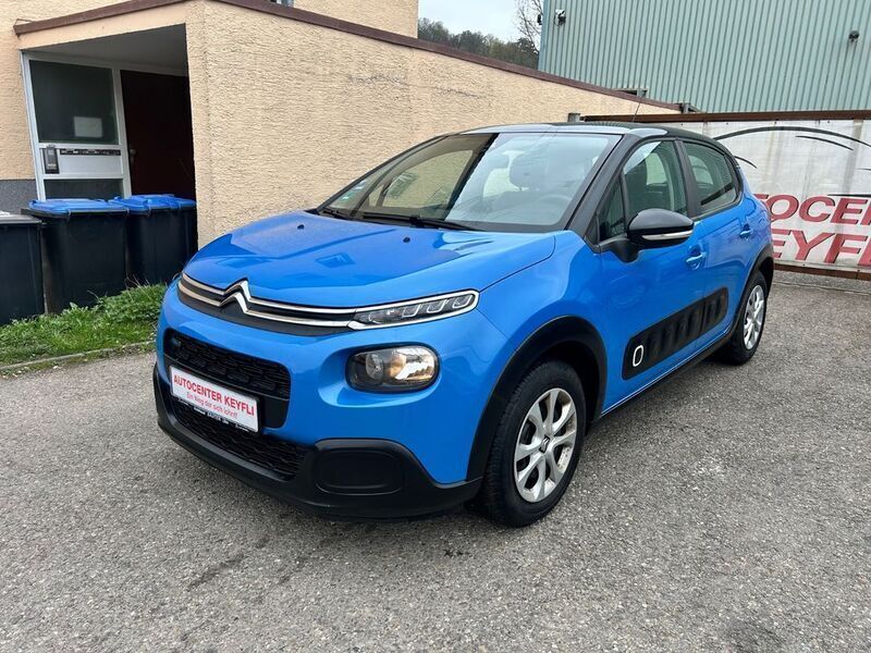 Blau Gebraucht 2017 Citroën C3 PureTech Kleinwagen | 9.500 € (Fairer Preis) - Bild 1/4