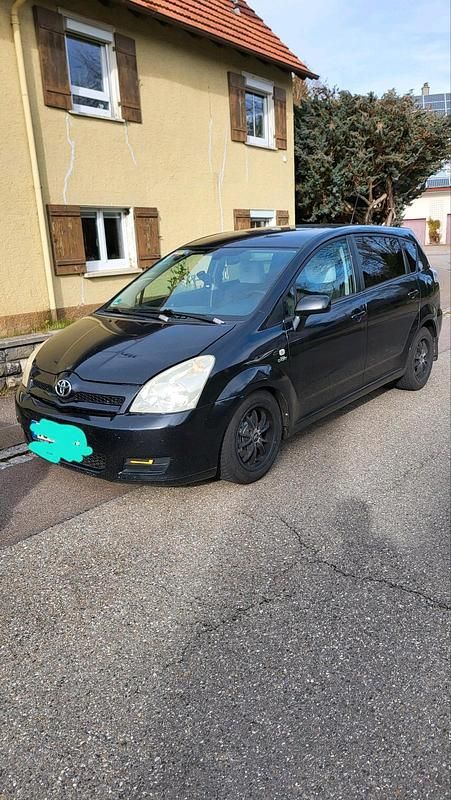 Schwarz Gebraucht 2006 Toyota Corolla Verso Van / Kleinbus | 1.299 € (Superpreis) - Bild 1/4