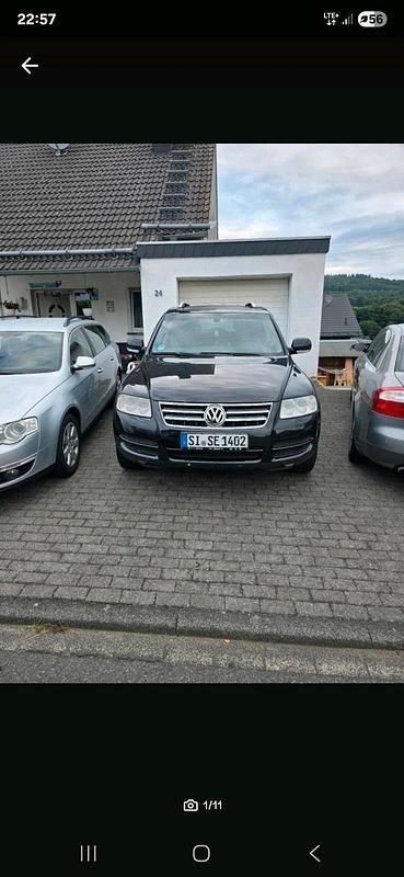 Schwarz Gebraucht 2004 VW Touareg SUV | 3.000 € (Guter Preis) - Bild 1/4
