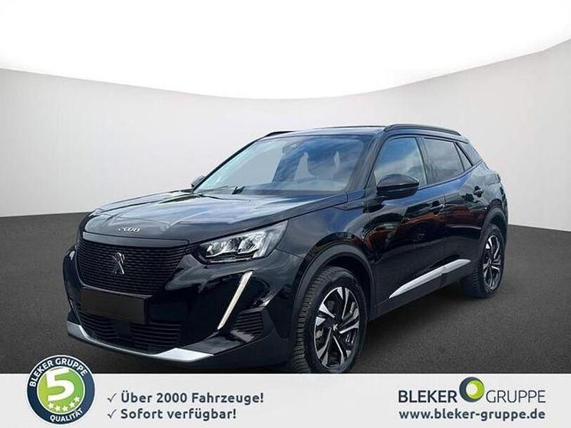 Perlaneraschwarz Gebraucht 2022 Peugeot e-2008 Allure SUV | 18.780 € (Superpreis) - Bild 1/4