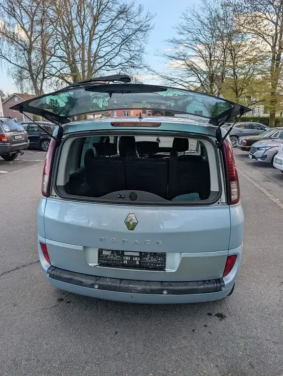 Gebraucht Renault Espace Dynamique 150 PS (110 kW) 2006 Blau Van / Kleinbus