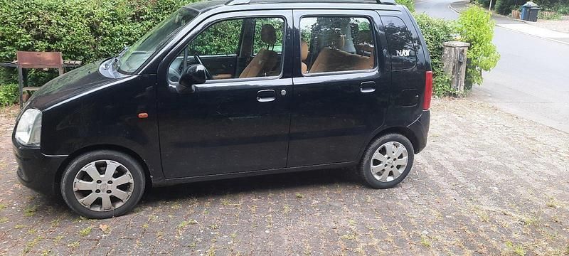 Schwarz Gebraucht 2002 Opel Agila Kleinwagen | 400 € (Superpreis) - Bild 1/4