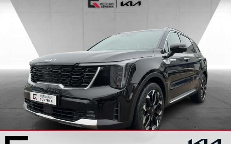 Abp) aurora black pearl (schwarz Gebraucht 2025 Kia Sorento Platinum SUV | 49.990 € (Guter Preis) - Bild 1/4
