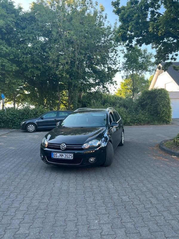 Schwarz Gebraucht 2011 VW Golf VI Kombi | 3.699 € (Fairer Preis) - Bild 1/4