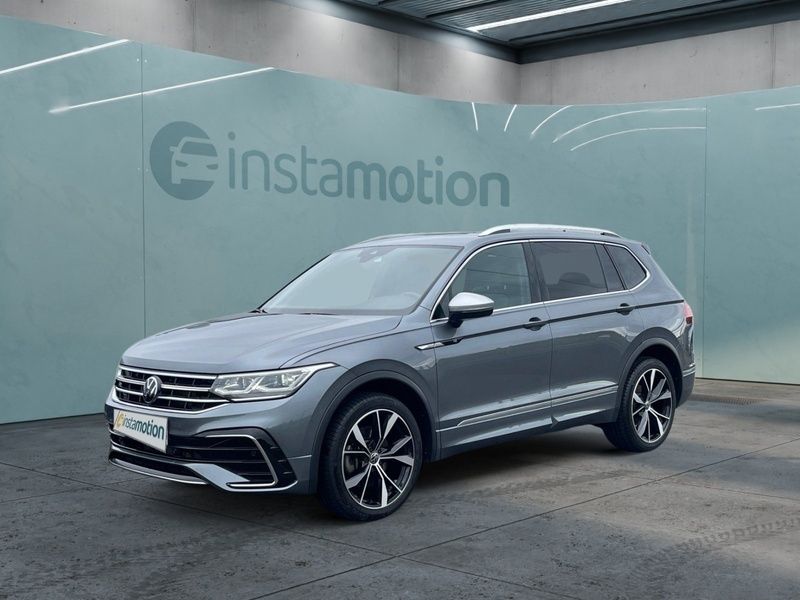 Grau Gebraucht 2024 VW Tiguan Allspace R-line SUV | 47.193 € (Teuer) - Bild 1/4