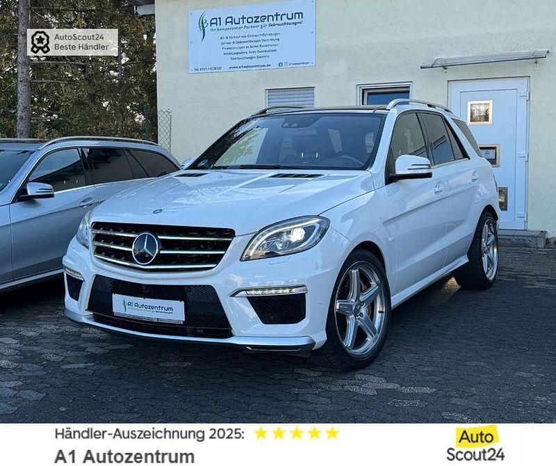 Gebraucht Mercedes ML63 AMG AMG 525 PS (386 kW) 2013 Polarweiss SUV