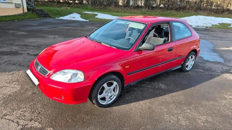 Rot Gebraucht 2000 Honda Civic Kleinwagen | 1.400 € (Fairer Preis) - Bild 1/4