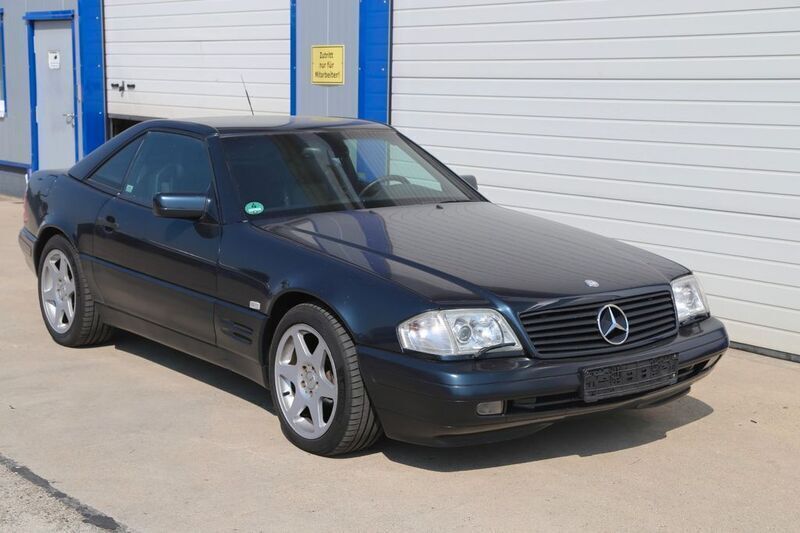 Gebraucht Mercedes SL280 193 PS (141 kW) 1997 Blau Cabrio