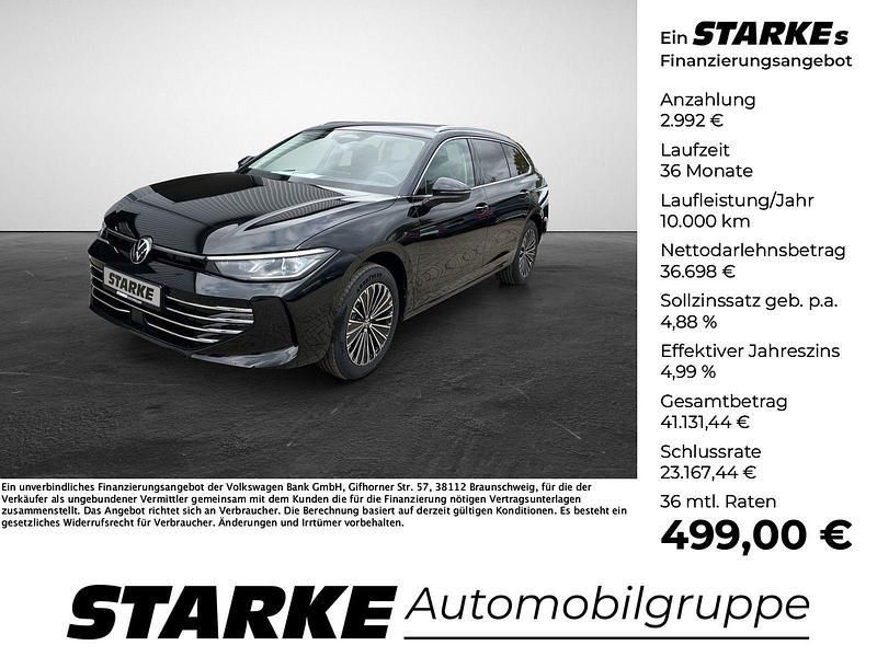 Gebraucht VW Passat Elegance+ 150 PS (110 kW) 2023 Grau (mangangrau metallic) Kombi