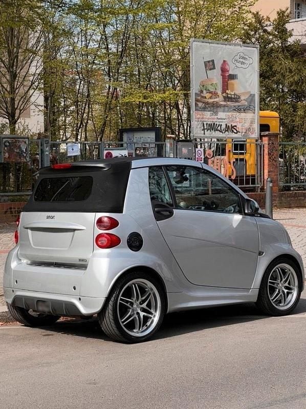 Gebraucht Smart ForTwo Cabrio Brabus 84 PS (61 kW) 2013 Silber Cabrio