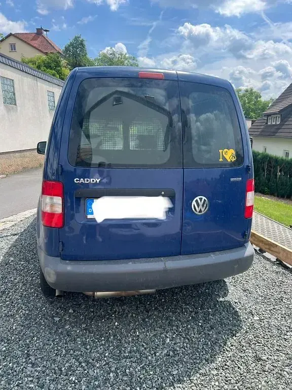 Gebraucht VW Caddy 109 PS (80 kW) 2008 Blau Van / Kleinbus