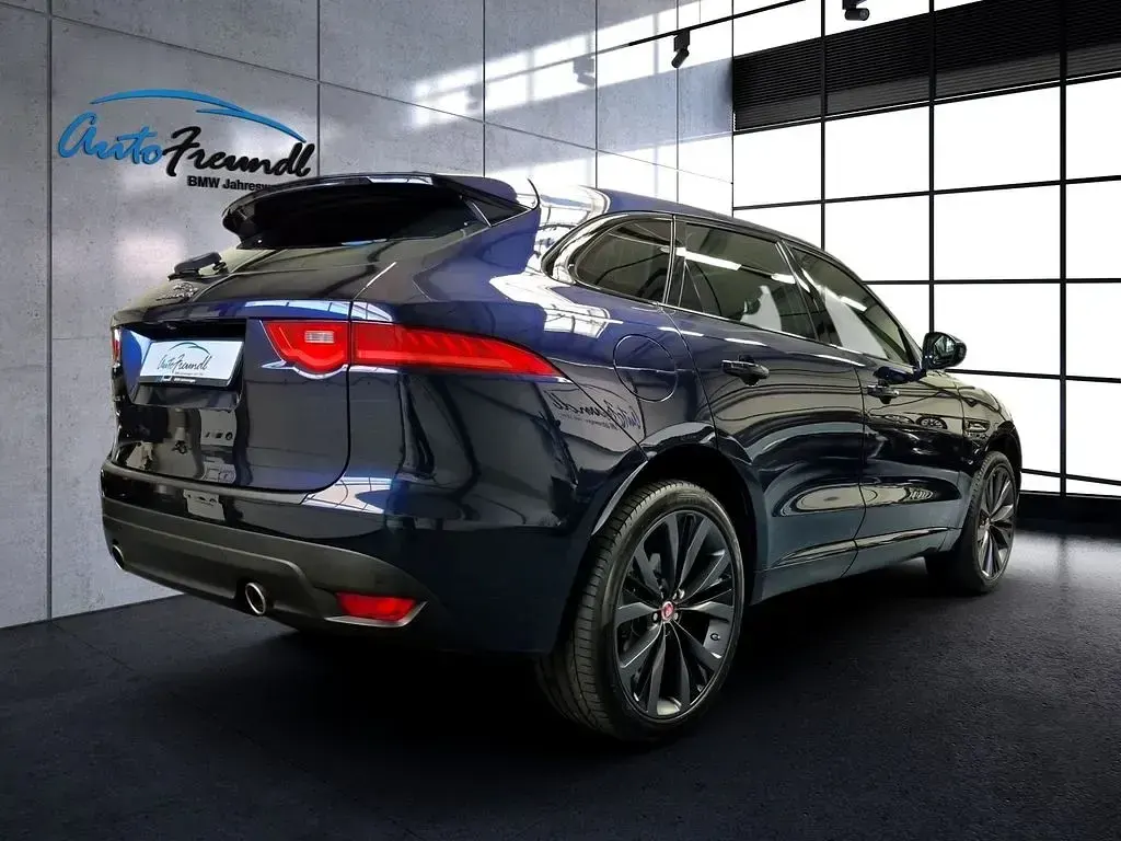 Gebraucht Jaguar F-Pace R-Sport 300 PS (220 kW) 2018 Blau SUV