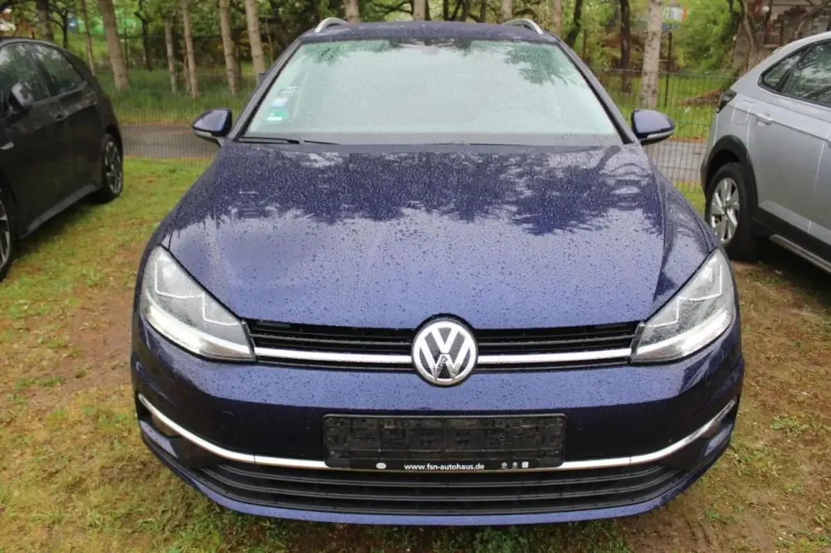 Second-hand VW Golf VII Join 150 CP (110 kW) 2019 Albastru Break