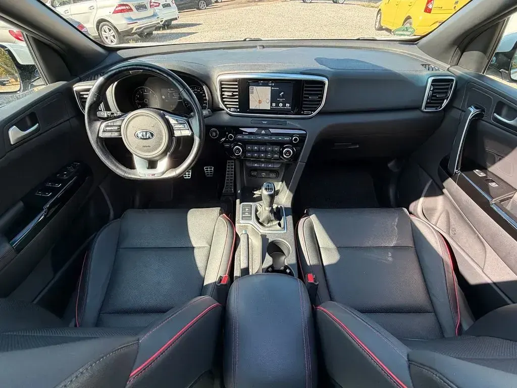 Gebraucht Kia Sportage GT-Line 177 PS (130 kW) 2019 Weiß SUV