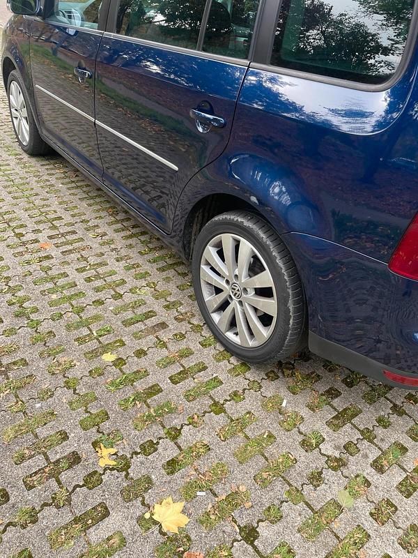 Gebraucht VW Touran Highline 170 PS (125 kW) 2007 Blau Van / Kleinbus