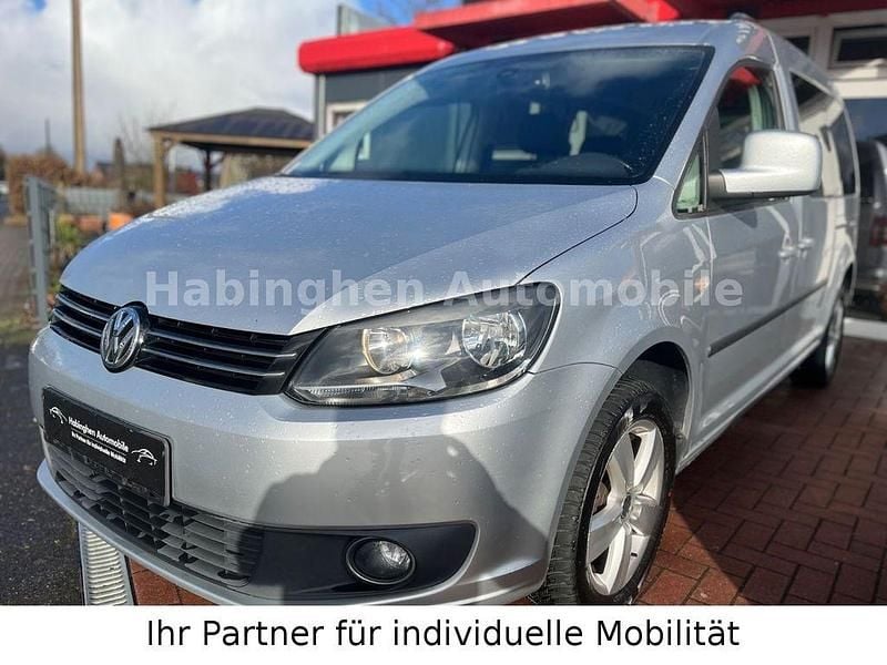Gebraucht VW Caddy Maxi Comfortline 102 PS (75 kW) 2014 Silber Van / Kleinbus