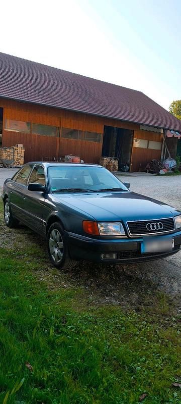 Blau Gebraucht 1991 Audi 100 Limousine | 4.300 € - Bild 1/4