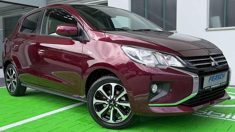 Bordeaux rot Gebraucht 2024 Mitsubishi Space Star Select+ Kleinwagen | 14.950 € (Fairer Preis) - Bild 1/4