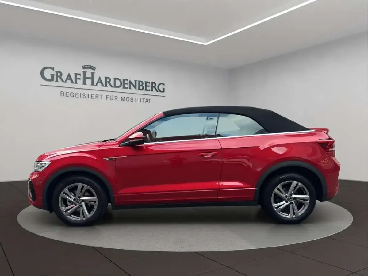 Gebraucht VW T-Roc Cabriolet R-line 150 PS (110 kW) 2025 Rot Cabrio