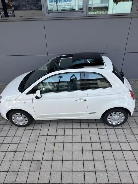Gebraucht Fiat 500 69 PS (50 kW) 2009 Weiß Cabrio