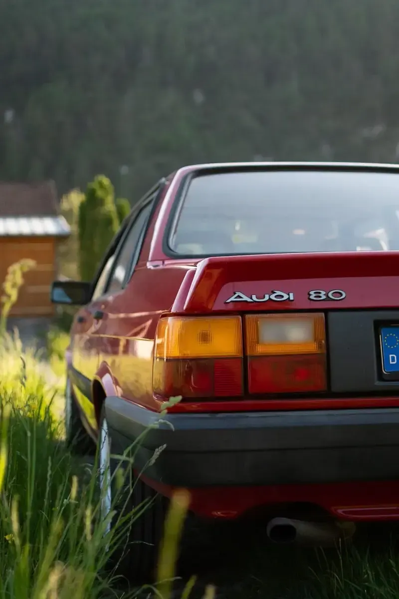 Gebraucht Audi 80 112 PS (82 kW) 1985 Rot Limousine