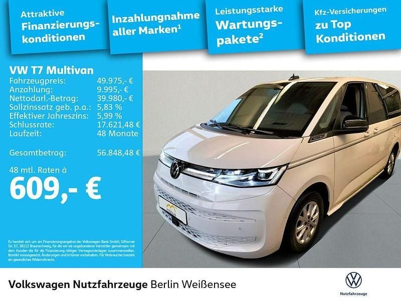 Usata VW Multivan Style 150 CV (110 kW) 2023 Bianco Monovolume