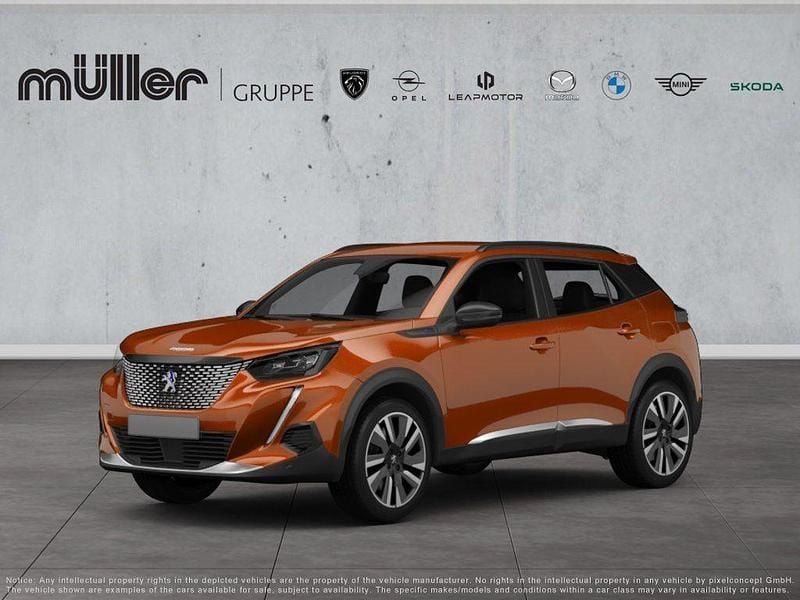 Lackierung orange fusion/typ a Gebraucht 2021 Peugeot e-2008 Allure SUV | 16.990 € (Fairer Preis) - Bild 1/4